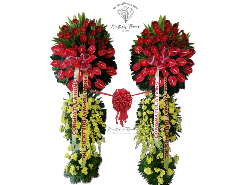 inaugural flower delivery philippines Ribbon Cutting Flowers 10